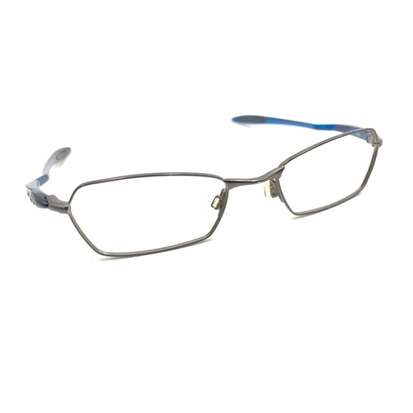 Oakley Blender 4.0 Pewter Blue Eyeglasses Frames 51-19 143 Designer Men Women - Picture 1 of 12